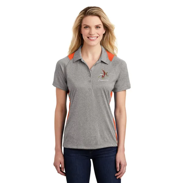 Capoeira - Ladies Heather Colorblock Contender™ Polo