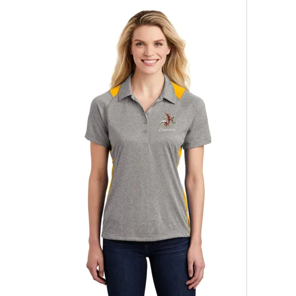 Capoeira - Ladies Heather Colorblock Contender™ Polo - Image 8