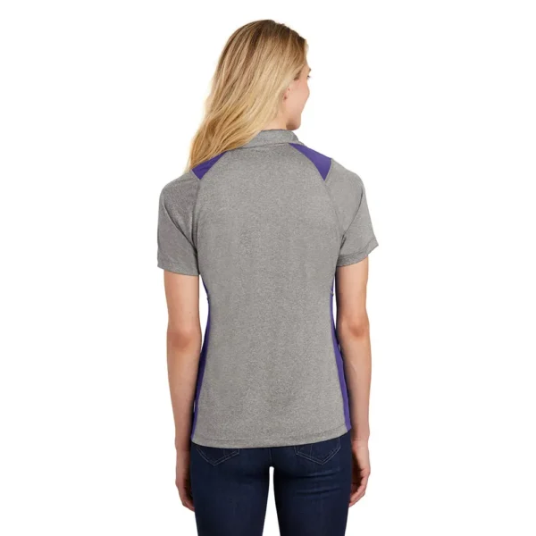 Capoeira - Ladies Heather Colorblock Contender™ Polo - Image 2